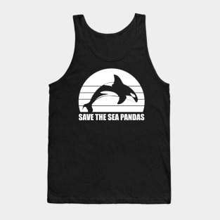 Save the Sea Pandas Tank Top